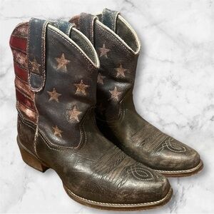 Roper Women’s Boots American Flag Size 6.5 (171)
